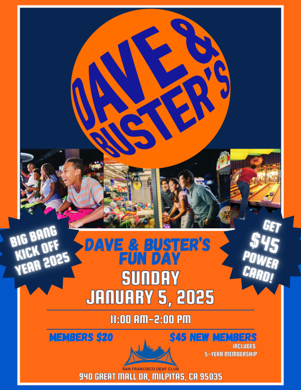 SFDC - Dave & Buster's - January 5, 2025, Sunday