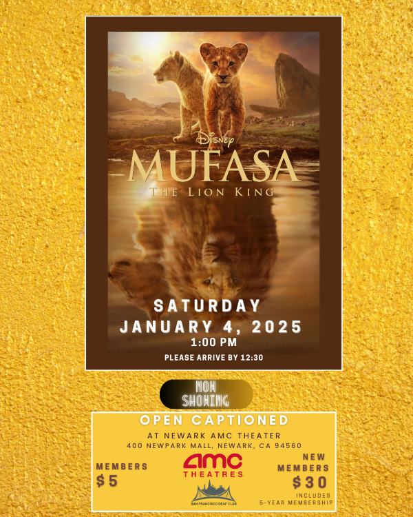 SFDC - MUFASA Movie - January 4, 2025, Saturday