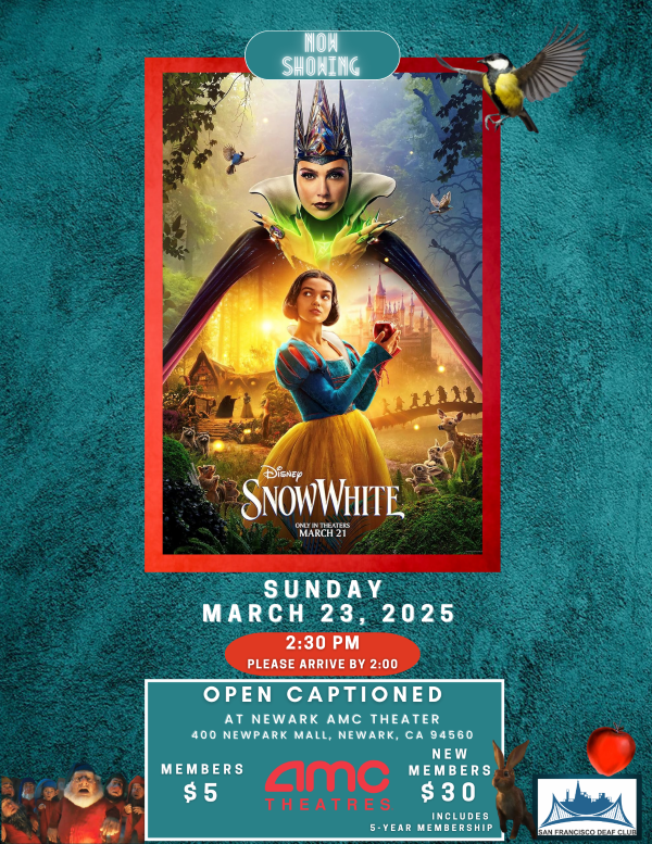 SFDC – Snow White Movie – March 23, 2025, Sunday